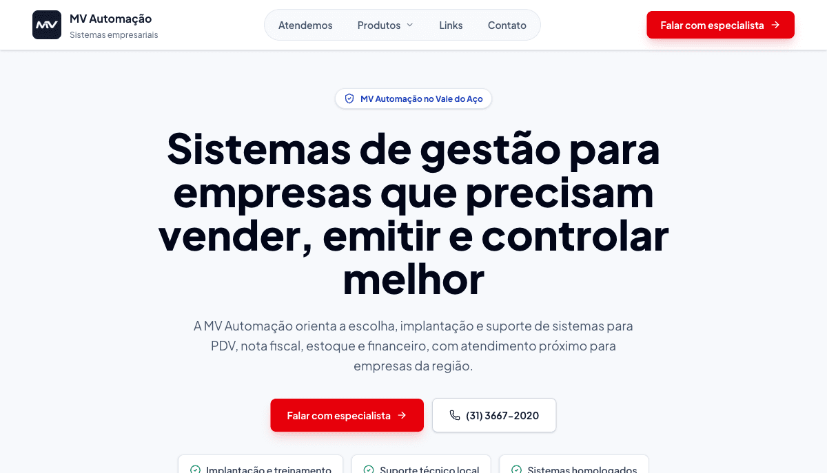 MV Automação